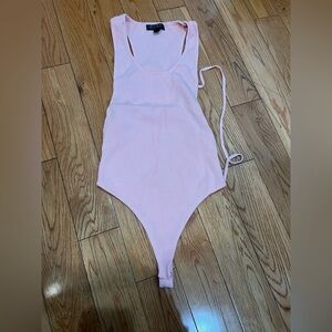 NWOT Hera Collection knit thong bodysuit